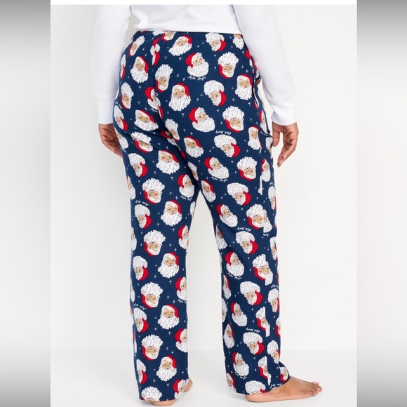 Old navy Santa flannel pants and top set - Picture 2 of 5